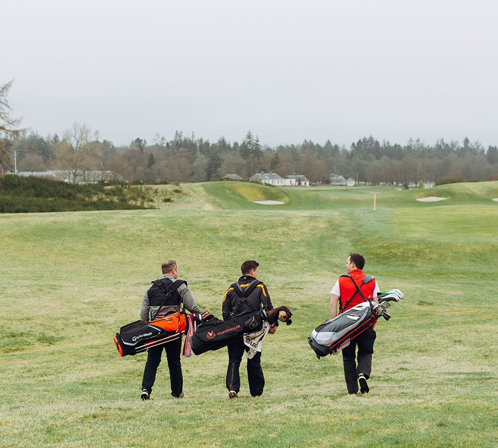 Golf course landscape